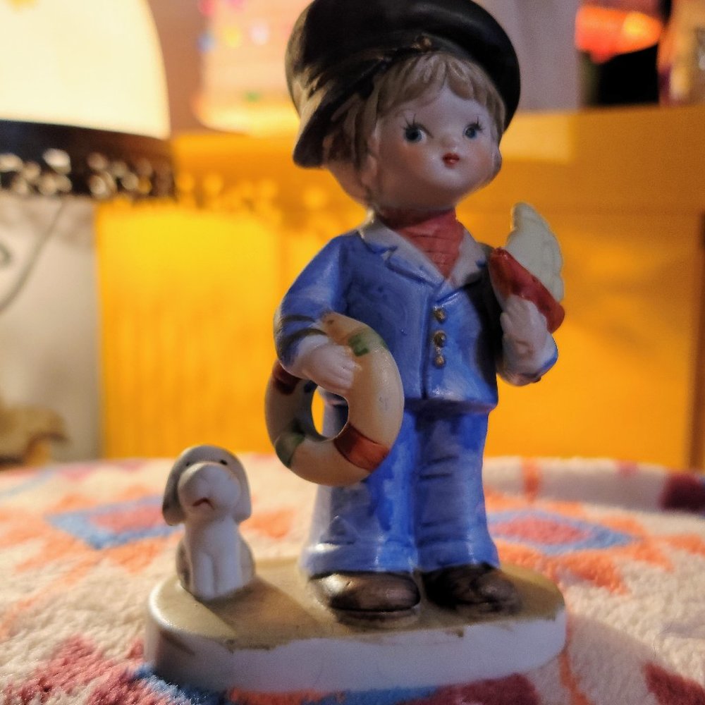 Vintage Porcelain Beach Babes